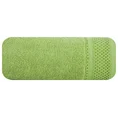 Ręcznik CARLO  z bordiurą z ażurowym wzorem - 70 x 140 cm - oliwkowy 3