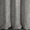 Zasłona RIVA z miękkiego welwetu z drobnym marmurowym wzorem - 140 x 270 cm - popielaty 3
