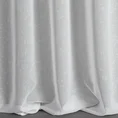 Firana ANGELA z efektem deszczyku półprzezroczysta, matowa - 140 x 270 cm - biały 3