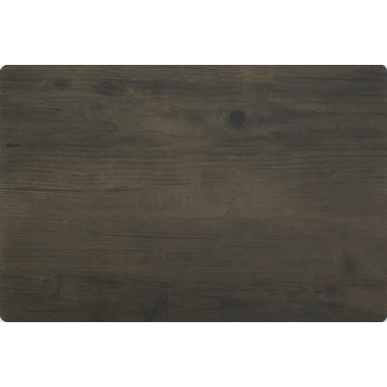 Podkładka WOOD z nadrukiem struktury drewna - 30 x 45 cm - ciemnobrązowy