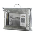 EUROFIRANY PREMIUM narzuta SOFIA 5 z welwetu pikowana metodą hot press - 170 x 210 cm - srebrny 6