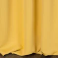 Zasłona MILAN jednokolorowa z tkaniny zaciemniającej typu blackout - 140 x 300 cm - musztardowy 3