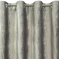 Zasłona MARSALA z miękkiej welwetowej tkaniny zdobiona przecieranym szampańskim nadrukiem - 140 x 250 cm - szary 6