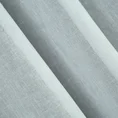 Zasłona z lekkiej jednokolorowej tkaniny - 140 x 250 cm - szary 5