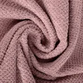 Ręcznik z welurową bordiurą przetykaną błyszczącą nicią - 50 x 90 cm - liliowy 5