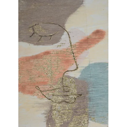 Obraz FACE 2 abstrakcyjny ręcznie malowany na płótnie Obraz FACE 2 abstrakcyjny ręcznie malowany na płótnie - 50 x 70 cm