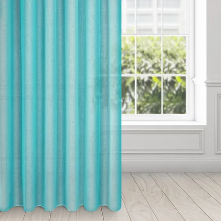 ELLA LINE Dekoracja okienna ARGEA z gładkiej etaminy ELLA LINE Dekoracja okienna ARGEA z gładkiej etaminy - 140 x 270 cm