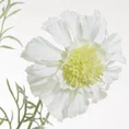 DRAKIEW KAUKASKA - kwiat sztuczny dekoracyjny z płatkami z jedwabistej tkaniny - ∅ 9 x 60 cm - biały 2