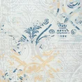 NOVA PRINT GIFT Komplet pościeli MILAN z wysokogatunkowej satyny bawełnianej z motywem ornamentów w kartonowym opakowaniu na prezent - 160 x 200 cm - biały 4