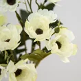 ANEMONY bukiet, kwiat sztuczny dekoracyjny - ∅ 4 x 31 cm - kremowy 2
