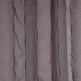 Firana w pionowe pasy z półtransparentnej tkaniny - 140 x 250 cm - brązowy 2