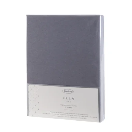ELLA LINE Prześcieradło ADELA z gładkiej bawełny jersey z gumką, gramatura 140 g/m2 ELLA LINE Prześcieradło ADELA z gładkiej bawełny jersey z gumką, gramatura 140 g/m2 - 140 x 200 x 30 cm