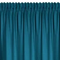 TERRA COLLECTION Zasłona MOROCCO z  tkaniny płóciennym splocie - 140 x 270 cm - ciemnoniebieski 4