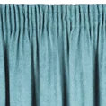 DIVA LINE Zasłona welwetowa AMAYA z drobnym strukturalnym wzorem - 140 x 250 cm - ciemnomiętowy 4