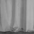 Zasłona CARMEN z gładkiego welwetu z szarfą do podpięcia - 140 x 270 cm - srebrny 3