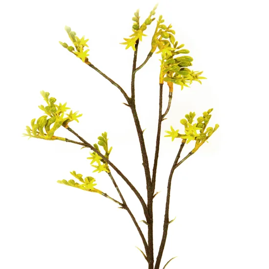 KROKOSIMIA -CROCOSIMIA kwiat sztuczny dekoracyjny - 75 cm - żółty