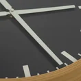 Duży zegar dworcowy o średnicy 60 cm - 40 x 4 x 40 cm - grafitowy 2