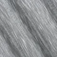 Zasłona ANIKA  w stylu eko z widocznym, grubszym splotem - 140 x 250 cm - stalowy 10