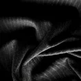 Zasłona LILI z falującym wytłaczanym  wzorem - 140 x 250 cm - czarny 8