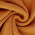 Ręcznik MABEL z kontrastującym obszyciem na krawędzi - 70 x 140 cm - pomarańczowy 5