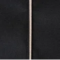 Bieżnik MADELE z ozdobną listwą oraz delikatną jasnozłotą wypustką w eleganckim opakowaniu - 40 x 180 cm - czarny 5