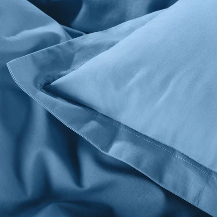 NOVA COLOUR Poszewka na poduszkę bawełniana z satynowym połyskiem i ozdobną kantą NOVA COLOUR Poszewka na poduszkę bawełniana z satynowym połyskiem i ozdobną kantą - 70 x 90 cm