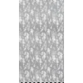Tkanina firanowa żakardowa o nieregularnym wzorze wykończona połyskiem - 160 cm - biały 8