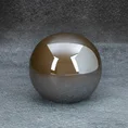 Kula ceramiczna SIMONA z perłowym połyskiem - ∅ 12 x 11 cm - oliwkowy 1