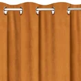 TERRA COLLECTION Zasłona MOROCCO z tkaniny o płóciennym splocie - 140 x 250 cm - rudy 5