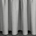 Zasłona LENA z falbaną z tkaniny o płóciennym splocie - 140 x 270 cm - srebrny 3