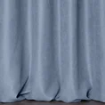 Zasłona ADELAIDE z miękkiej tkaniny o zamszowym chwycie i drobnym strukturalnym wzorze - 140 x 250 cm - ciemnoniebieski 3