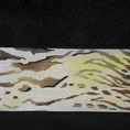 EVA MINGE Ręcznik CECIL z bordiurą zdobioną fantazyjnym nadrukiem z cętkami - 50 x 90 cm - czarny 2