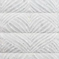 EUROFIRANY PREMIUM Narzuta z welwetu  z wytłaczanym wzorem i dodatkiem brokatu - 220 x 240 cm - biały 6
