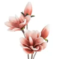 MAGNOLIA  kwiat sztuczny dekoracyjny z plastycznej pianki foamirian - ∅ 17 x 59 cm - ciemnoróżowy 1