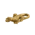 Jaszczurka figurka dekoracyjna złota - 20 x 8 x 3 cm - złoty 1
