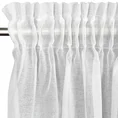 Firana MARGO z błyszczącej tkaniny o gęstym splocie - 140 x 270 cm - biały 11