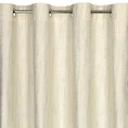 Zasłona MARSALA z miękkiej welwetowej tkaniny zdobiona przecieranym szampańskim nadrukiem - 140 x 250 cm - kremowy 6