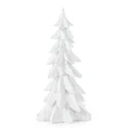 Figurka świąteczna CHOINKA - 11 x 11 x 22 cm - biały 1