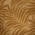 Zasłona LIVIA z botanicznym wytłaczanym  wzorem - 140 x 250 cm - złocisty 14