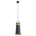 Lampa LARRY z metalu  w stylu loftowym - ∅ 19 x 36 cm - złoty 5