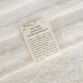 Ręcznik klasyczny JASPER z bordiurą podkreśloną delikatnymi paskami - 30 x 50 cm - kremowy 7