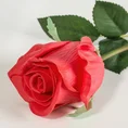 RÓŻA kwiat sztuczny dekoracyjny - 54 cm - czerwony 2