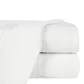 EUROFIRANY CLASSIC Ręcznik LORI z bordiurą podkreśloną błyszczącą nicią - 50 x 90 cm - biały 1