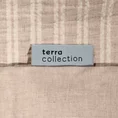 TERRA COLLECTION Komplet pościeli SEVILLE 9 z wzorem w paseczki z delikatnie marszczonej tkaniny - 220 x 200 cm - beżowy 12