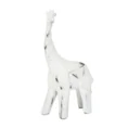 Figurka dekoracyjna żyrafa w stylu shabby chic o przecieranych brzegach - 11 x 7 x 25 cm - biały 1