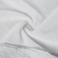 Ręcznik MARI z welurową bordiurą - 70 x 140 cm - biały 5
