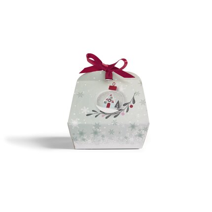 YANKEE CANDLE - zestaw SNOW GLOBE WONDERLAND na prezent 3 szt wosków zapachowych 10 x 10 x 9 cm kremowy