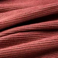TERRA COLLECTION Miękka i miła w dotyku narzuta MOROCCO z przewagą bawełny oraz dodatkiem włókien z recyklingu - 220 x 240 cm - czerwony 4