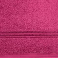 Ręcznik LORI z bordiurą podkreśloną błyszczącą nicią - 50 x 90 cm - różowy 2