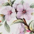 Zasłona ARLETA z miękkiej tkaniny z kwiatowym nadrukiem - 140 x 270 cm - biały 15